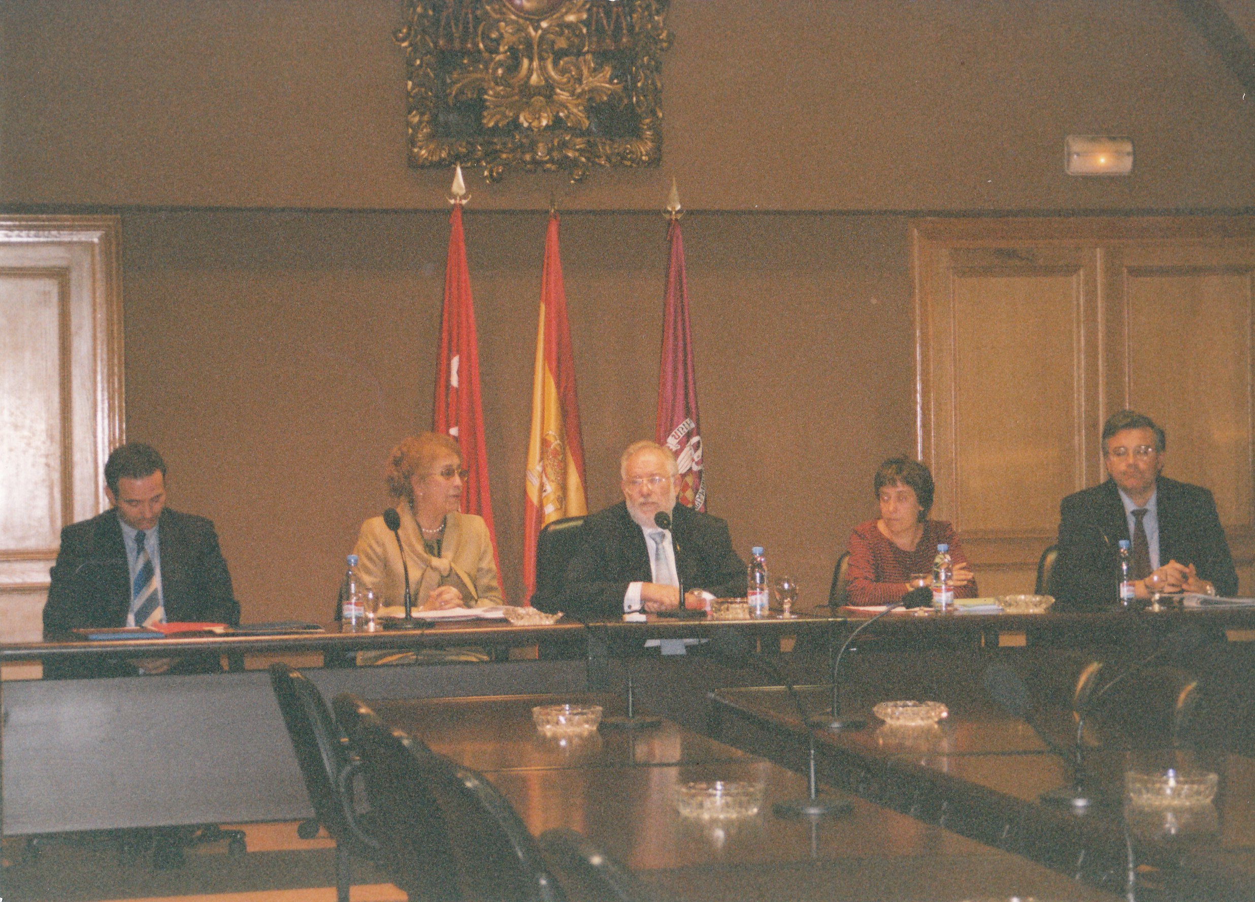 Clausura de las Jornadas para la Convergencia Europea